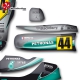 Kit déco M6 Tony Kart Karting Personnalisable Mercedes F1 2017