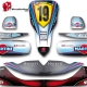 Kit déco M6 Tony Kart Karting Personnalisable Williams FX40