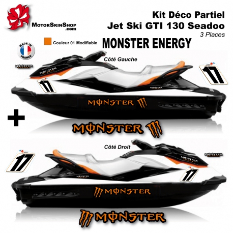 Kit déco GTI 130 Seadoo 3 places décoration