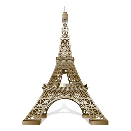 Emporte-pièce-Tour Eiffel//Paris 8,5 cm-Les Citadins