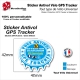 Sticker Puce Antivol vélo universel GPS Tracker