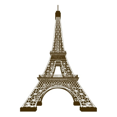 Tour Eiffel 3D Vecteur