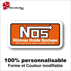 Sticker NOS Nitrous Oxide Systems