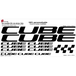 Sticker cadre Cube XXL