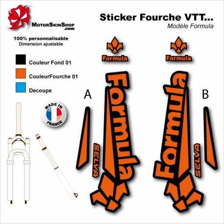 Sticker Fourche Formula Selva VTT