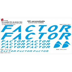 Sticker cadre Factor XXL