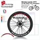 Sticker jante VTT Votre NOM Type CROSSMAX 26" 27.5" 29"