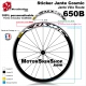 Sticker Jante COSMIC élite vélo roue 700 ou 650B 30MM