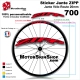 Sticker Jante ZIPP vélo roue 700 ou 650B 20MM