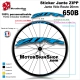 Sticker Jante ZIPP vélo roue 700 ou 650B 20MM