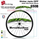 Sticker Jante ZIPP vélo roue 700 ou 650B 20MM