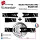 Sticker Manivelle SRAM X01 Vélo