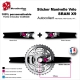 Sticker Manivelle SRAM X9 Vélo