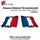 Sticker Drapeau FRANCE National Flottant Français