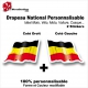 Sticker Drapeau ALLEMAGNE National Flottant allemand