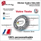 Sticker Cadre Vélo UCI APPROVED Texte modifiable
