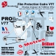 Rouleau Film Protection Cadre VTT PRO 7 cm 300 Microns en rouleau 5 mètres 