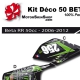 Kit déco 50 Beta RR 06-12 Monster Energy 50CC a boite