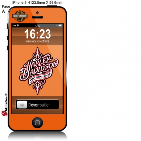 Sticker iPhone Harley Davidson