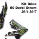 Kit Déco 50 Derbi Xtrem SM Monster Energy 2011-2017 50CC à boite Perso