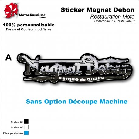 Sticker Magnat Debon Restauration Moto
