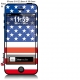 Sticker iPhone Drapeau Americain USA