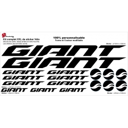Sticker cadre vélo Giant XXL 2018
