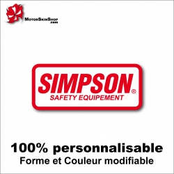 Sticker Simpson Safety Equipement