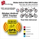 Sticker Antivol vélo universel Puce GPS Tracker SON