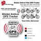 Sticker Antivol vélo universel Puce GPS Tracker SON