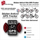 Sticker Antivol vélo universel Puce GPS Tracker SON