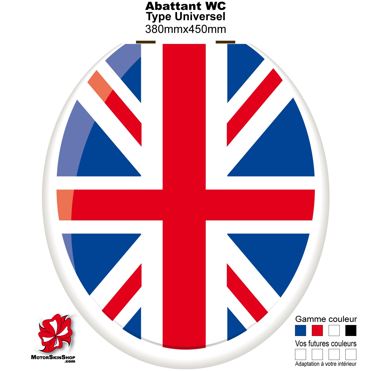 Abattant clearance wc anglais