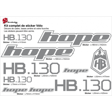 Sticker Cadre HOPE HB 130