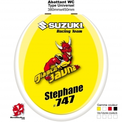 Sticker abattant WC Suzuki