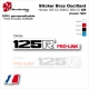 Sticker Bras Oscillant CR125 CR250 CR500 Honda 83 Vintage