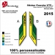 Sticker Fourche VTT SR SUNTOUR XCT 2015