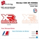 Sticker Réservoir 600 XR Honda 1987