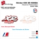 Sticker Réservoir 600 XR Honda 1988