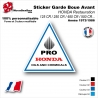 Sticker Garde Boue Avant HONDA Restauration 125 CR / 250 CR / 480 CR / 500 CR de 1973 à 1986