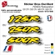 Sticker Bras Oscillant CR125 CR250 CR500 Honda Vintage et Collection