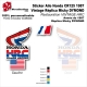 Sticker Aile Honda CR125 1987 Vintage Réplica Micky DYMOND Restauration VINTAGE HRC USA