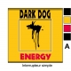 Sticker prise Dark Dog interrupteur universel