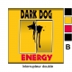 Sticker prise Dark Dog interrupteur universel