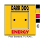 Sticker prise Dark Dog interrupteur universel
