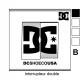 sticker prise DC Shoes interrupteur universel