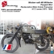 Sticker sx8 AR Militaire 80cc Restauration Moto Collectionneur