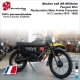 Sticker sx8 AR Militaire 80cc Restauration Moto Collectionneur