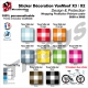 Kit Sticker Décoration VanMoof X3 / X2 Wrapping Tissus Vichy Protection Peinture cadre 2020 à 2022