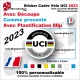 Sticker Cadre Vélo UCI APPROVED 2023 Texte modifiable