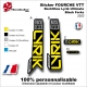 Sticker FOURCHE VTT RockShox Lyrik Ultimate Black Forks 2023